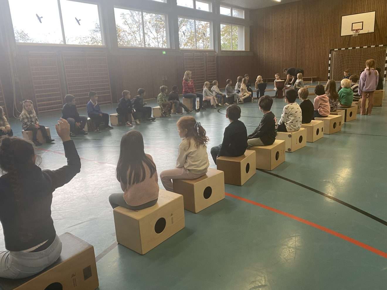 Cajon Workshop in der WHS