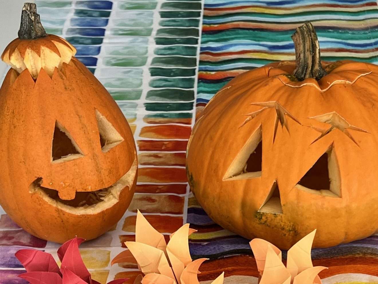 Baumschatten zu Herbst und Halloween