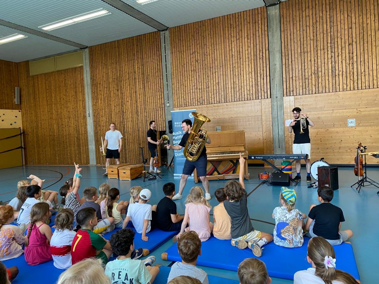 Die Hanke Brothers zu Gast an der WHS